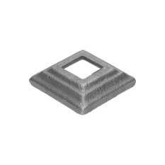 Krytka odlévaná, 80 x 80 mm, díra: 31 x 31 mm