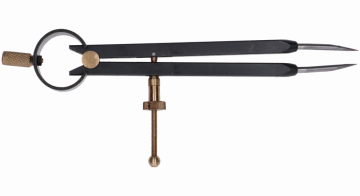 Kružidlo s pružinou KINEX BLACK COAT 6-200/150 mm, ČSN 25 5170