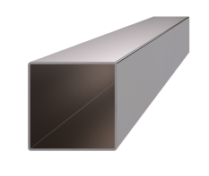 Profil 60 x 60 x 2 x 1000 mm, broušená nerez AISI 304