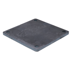 Platňa univerzálna 150x150x10mm, bez povrchovej úpravy