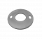 Kotvící plotna (ø80 mm) na trubku ø33,7 mm (otvor ø33,8 mm), bez povrchové úpravy / AISI304
