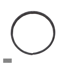 Kruh ø120 mm, 12 x 6 mm, hladký