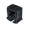 Gumové těsnění pro nerezové a hliníkové madlo s drážkou 24x24 mm, pro sklo 12-12,76 mm (cena za 1 bm)