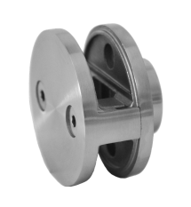 Svorka skla středová ø 60 mm, sklo 8–12 mm, AISI 304