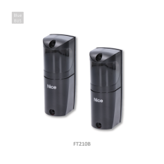 Fotobuňky BlueBus 1 pár, bezdrátový vysílač, je nutno dokoupit baterii FTA1 nebo FTA2, nastavení 210° vertikálně a 30° horizontálně