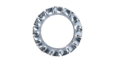 Podložka vejárová, vnut. pr. 10,5mm, DIN 6798, pozink