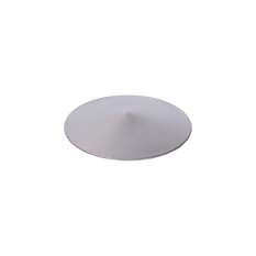 Stříška plechová, ø 42 mm, 1,2 mm, kulatá