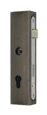 Kazeta 245x60 x 40mm, na jekl 60 x 40mm, se zámkem ZM72/50
