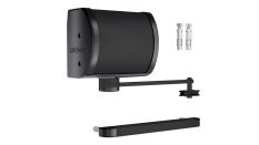 LOCINOX® PANTHER-9005 - hydraulický zavírač s kluznou lištou, uchycení na sloupek nebo na stěnu, pro křídlové brány a br