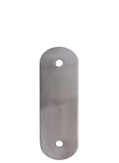 Kotvící plotna (175x50x8mm / M10), broušená nerez K320 /AISI304