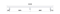 Madlo 2000mm (set:3ks úchyt, madlo 40x40mm s ukončením), brúsená nerez K320 /AISI304
