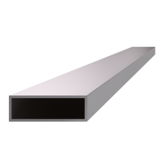 Profil uzavřený 60x20x2 mm, cena za 1ks (3 m), broušená nerez K320 / AISI304