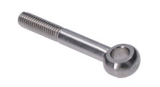 Úchyt s okem pro držák lanka, M8x61 mm, broušená nerez K320 / AISI304 DIN444