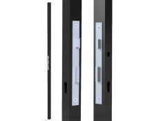 Profil 40x40x2mm H-2000mm se zámkem ZM90/35H, pravý