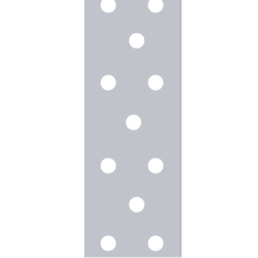 Montážní páska, 40mm x 10m, 2,0mm pozink