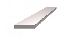 Nerezová tyč plochá 30x5mm, cena za 1ks(3m) broušená nerez K320 /AISI304