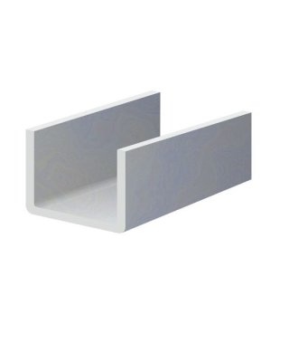U-profil 40x40x3mm, bez povrchové úpravy S235, L=3000mm, cena za 1ks (3m)