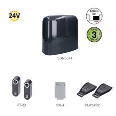 900KSUN5024KR2 SUNKIT DARK pro posuvnou bránu do 500 kg