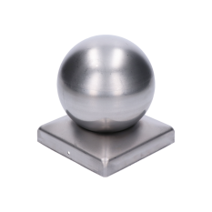 Stříška plechová 80 x 80 mm s koulí ø 80 mm