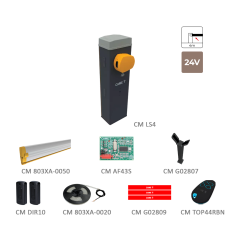 GARD GLS40AGS závora do 4 m, intenzívne používanie, RAL 7024