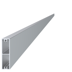 Profil na výplň 60x16x6000 mm, materiál EN AW-6060 T66, přírodní hliník bez povrchové úpravy, cena za KUS