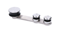 Pojezdový vozík k vodícimu profilu pro závěsný systém, broušená nerez K320 / AISI304