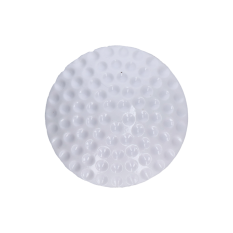 Gumený doraz pro kliky, madla, dveře a pod. s 3M pásků. Barva: Bíla. Průměr: Ø 50mm