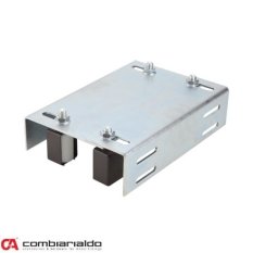 Horní vedení brány Combi Arialdo, 4 vodící nylonové kladky 30 x 40 mm, M14