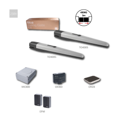 TOO4005 sada pro dvoukřídlou bránu do 3m/křídlo 230V