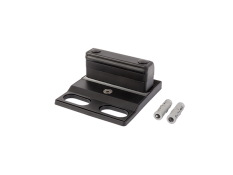 LOCINOX® SABO středový doraz pro křídlové vrata, nastavitelná výška a hloubka, povrchová montáž