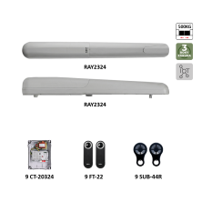RAYKIT pro dvoukřídlovou bránu do 3 m/křídlo