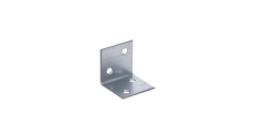 úhelník široký 30x30x30mm, 1,5mm, pozink, díry průměr 4,5mm - v počte 4ks
