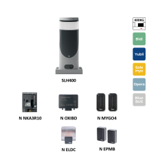 SLIGHT sada pohonu pro posuvnou bránu do 400 kg s LED osvětlením