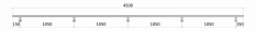 Led madlo 4500mm /broušená nerez K320 /AISI304 (set: 5ks úchyt, madlo ø 42.4mm s ukončením a hliníkový profil na led pás)