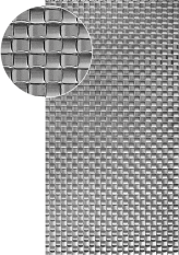 Plech S235J 2000 x 1000 x 1,1 mm, lisovaný vzor PLETENINA 26 x 26 mm, 3D efekt. Skutečný rozměr +/- 0,5%