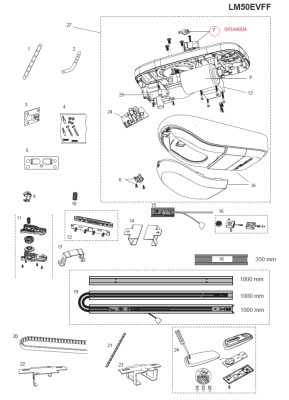 041A4005 motor 24 V DC