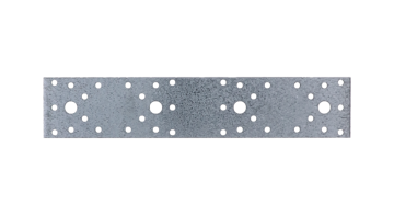 Plochá spojka 280x55mm, 2,5mm pozink, počet děr o průměru 5mm-36ks, 11mm-4ks