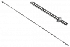 Táhlo pro kotvení skleneného přístřešku (ø 10mm, L:1000mm, závit:M10, L10), broušená nerez K320 /AISI316