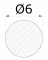 Tyč kruhová ø6 mm, cena za 1 ks (1 m), kartáčovaná nerez / AISI304 - Délka: 1m
