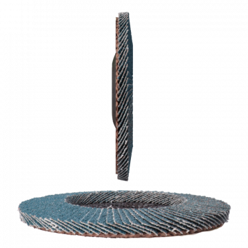 Brusný kotouč lamelový na ocel a nerezovou ocel, 125x22,2 zrnitost 120