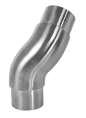 Spojka nastavitelná do 360° na trubku ø 42,4 mm, broušená nerez K320 / AISI304