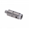 Čep kliky (polotovar pro výrobu kliky) se zajišťovacím šroubem M6, s otvorem pro čtyřhran kliky 8x8 mm, bez povrchové úpravy. Průměr osazení na štítek 18,5 mm