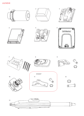 041A0336 zajišťovací čep s pojistným kroužkem