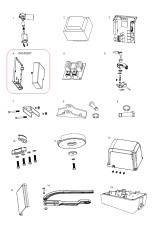 041A0287 kryt řídící jednotky se šrouby