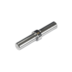 Spoj přímý L: 55 mm, na trubku ø 12 mm (plný materiál), leštěná nerez / AISI304