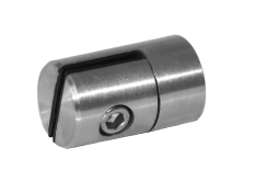 Svorka plechové výplně 1,5-2,5mm plochá (ø 25 mm), broušená nerez K320 /Svorka plechové výplně 1,5-2,5 mm plochá (ø 25 mm), broušená nerez K320 / AISI304