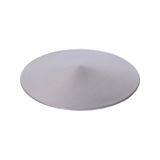 Stříška plechová, ø 76 mm, 1 mm, kulatá