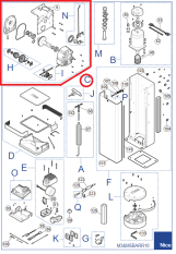 SPAMG279A00 kit prevodovky pre M5BAR