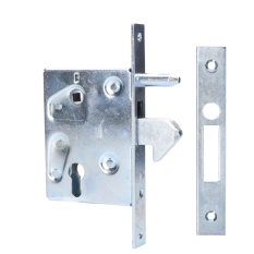 Hákový zámek na posuvnou bránu, rozteč 72 mm