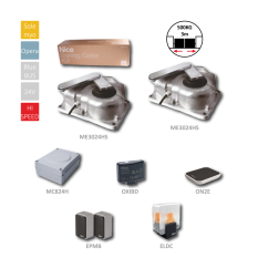 M-FAB HI-SPEED podzemní sada pro dvoukřídlou bránu do 3m/křídlo, 24V